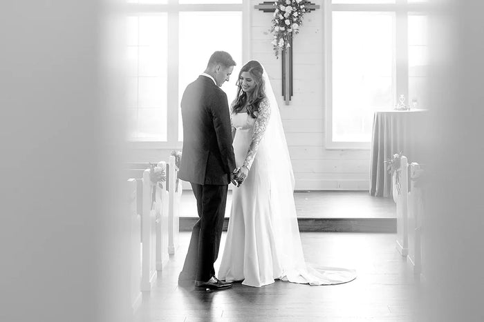 Eddy K Bride Courtney in Italia style Grace