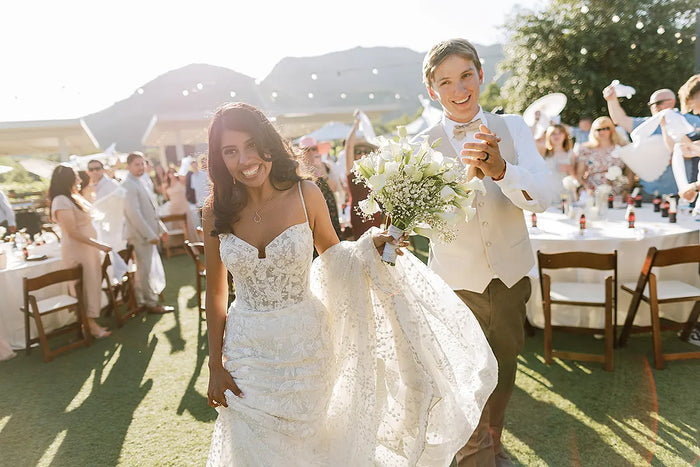 Real Bride Brianna's California Wedding in the ORLA Gown | Eddy K Bride