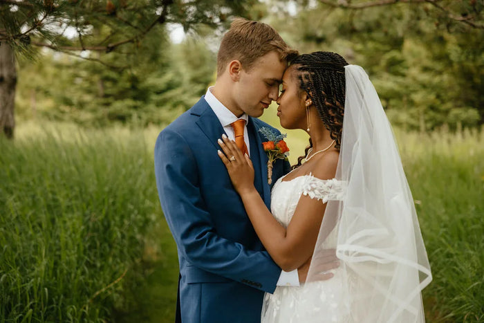 Real Bride Wanjala's Bright Whimsical Minnesota Wedding in the ELOISE Gown | Eddy K Bride