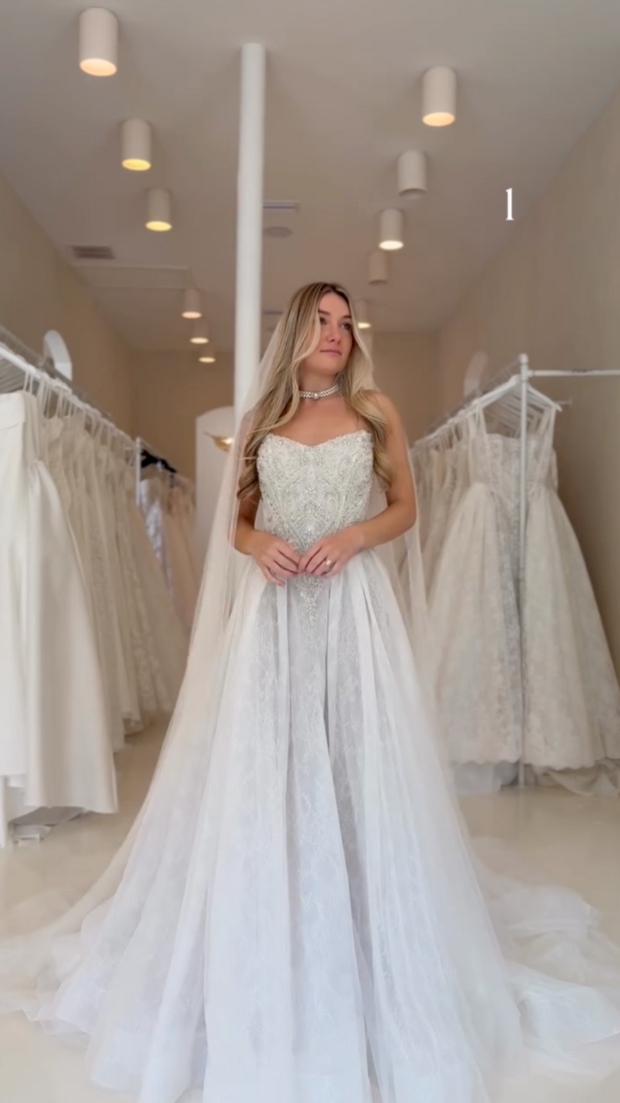 Salome da One Bridal, condiviso su Instagram