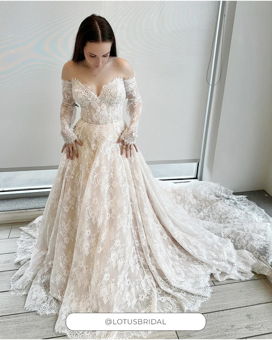 Cali at Lotus Bridal | Manhattan, shared on Instagram