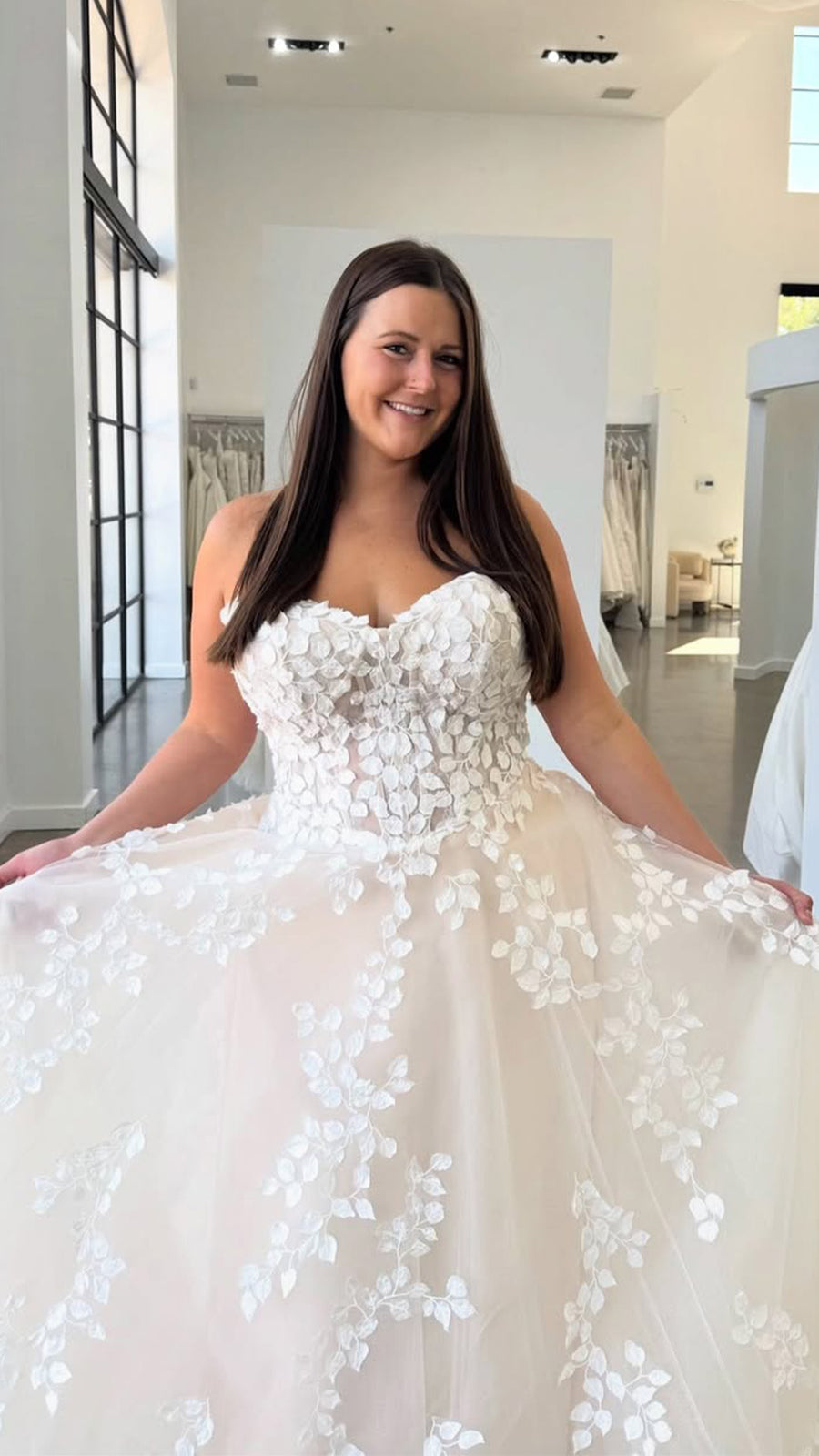 Dora at Schaffer's Bridal - AZ, shared on Instagram