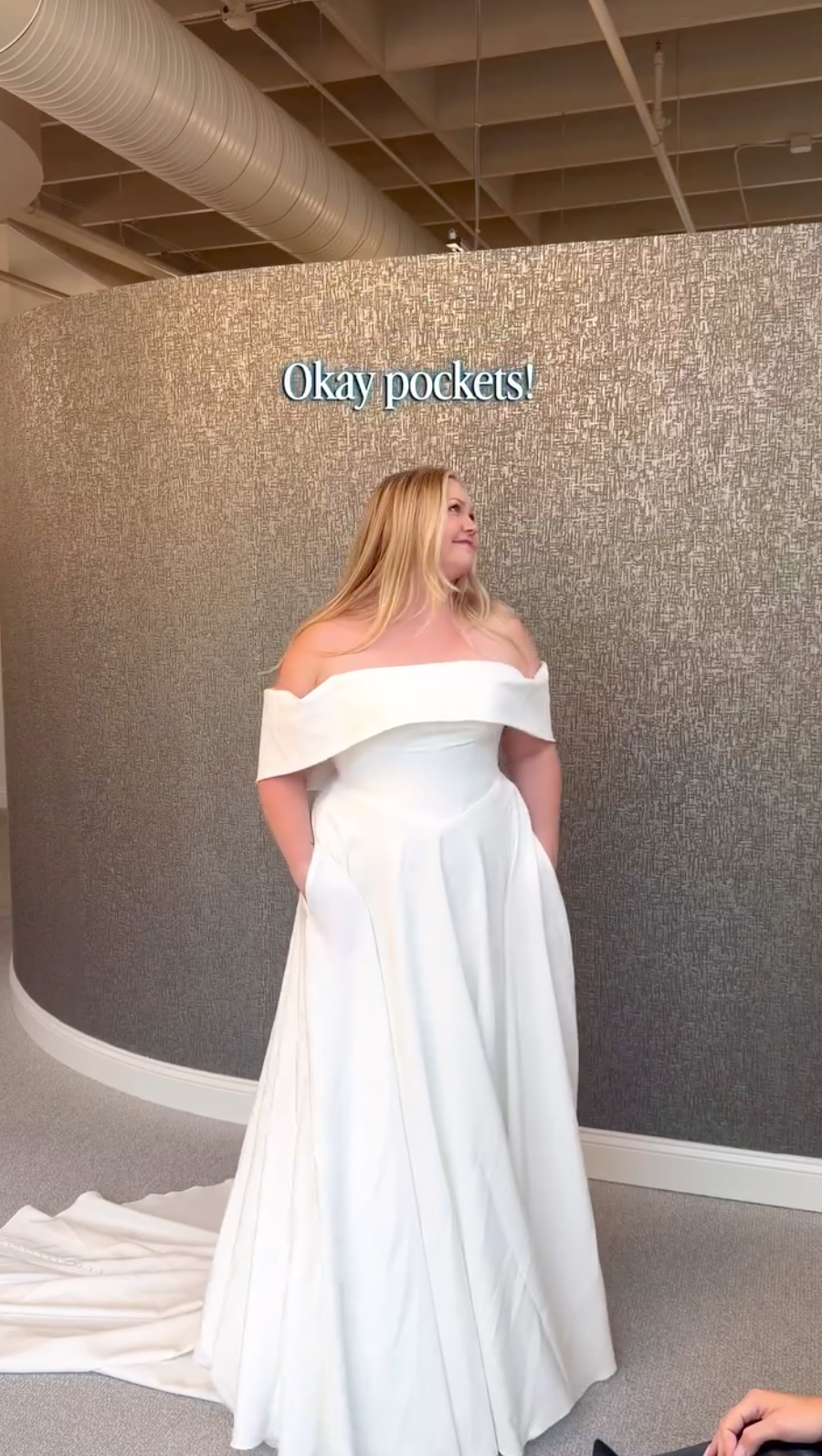 Mikayla at Schaffer's Bridal - IA, shared on Instagram