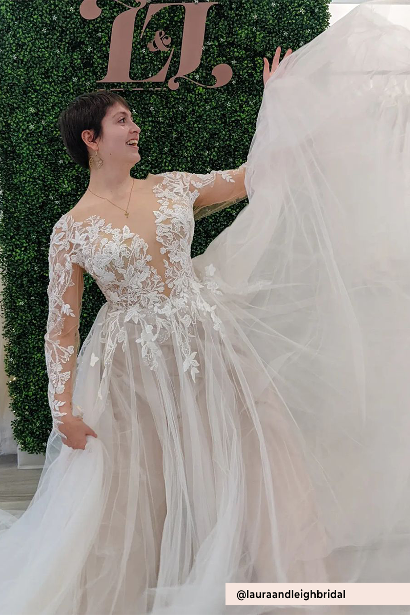 Kenya da Laura & Leigh Bridal, condiviso su Instagram