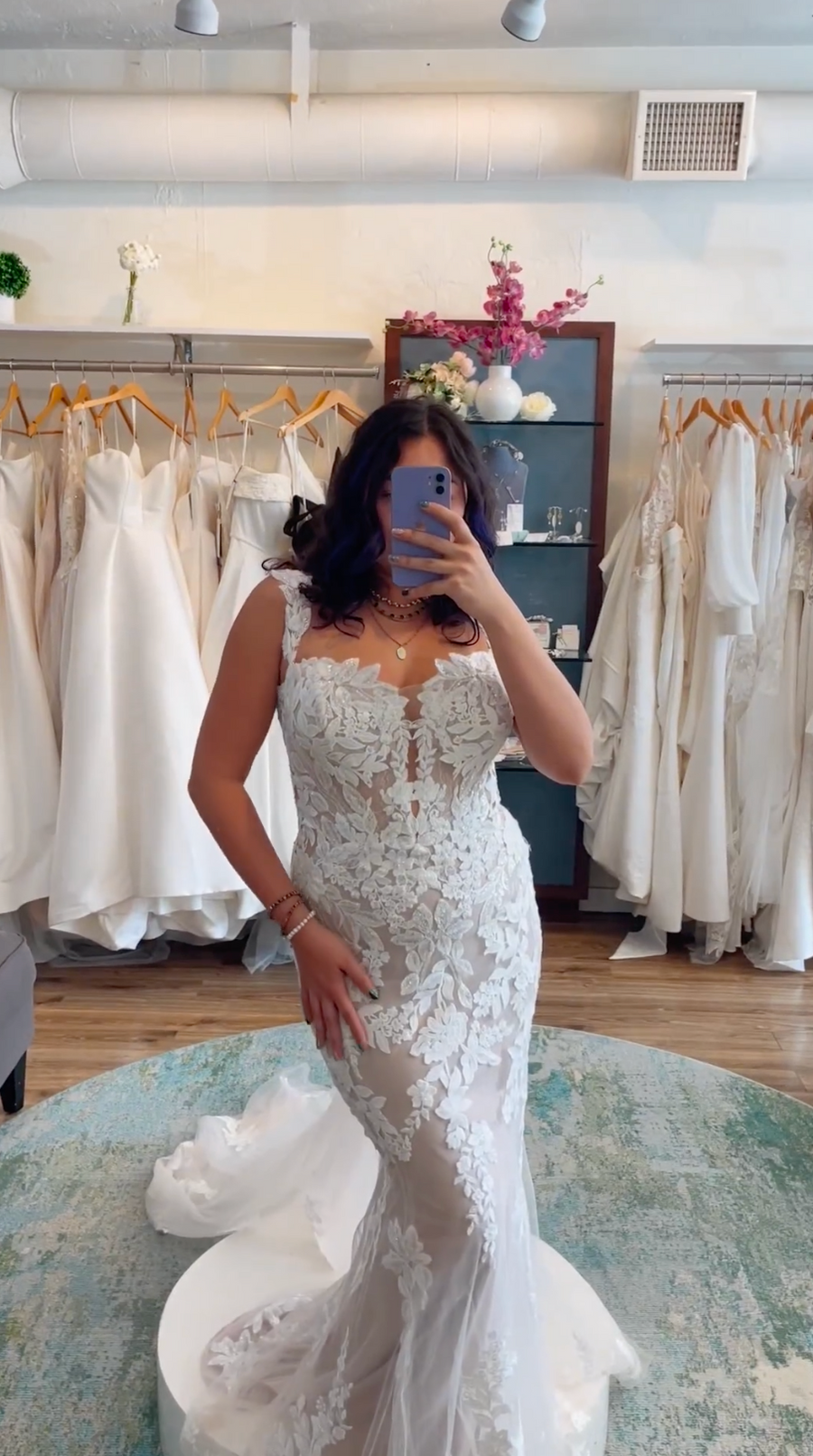 Alanis da The Dressing Room, condiviso su Instagram