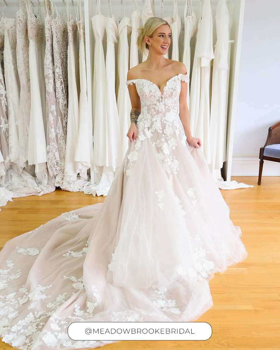Lima da Meadowbrooke Bridal, condiviso su Instagram