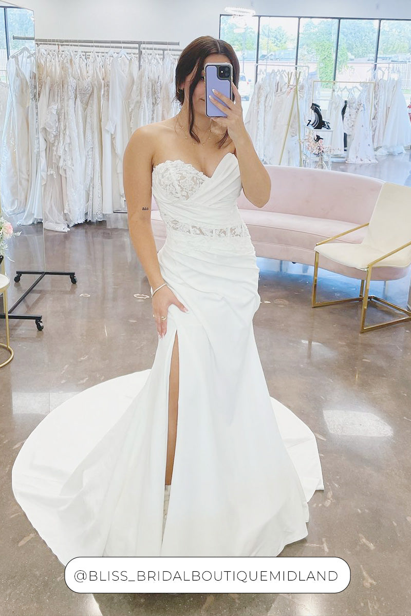 Alejandra da Bliss Bridal Boutique, condiviso su Instagram