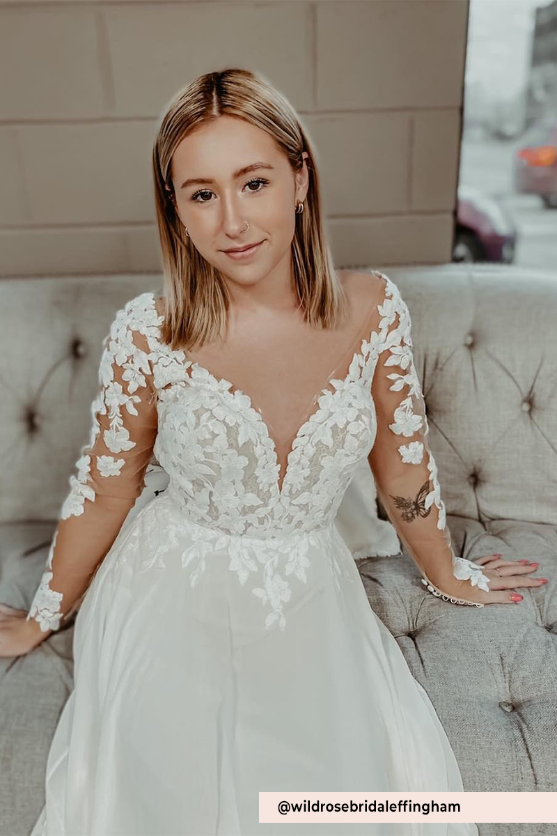 Lauren da Wild Rose Bridal | Effingham, condiviso su Instagram