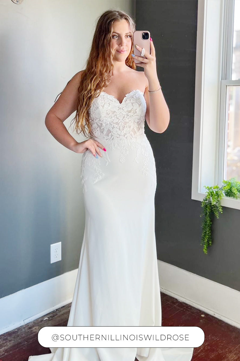 Cleo da Wild Rose Bridal | Murphysboro, condiviso su Instagram