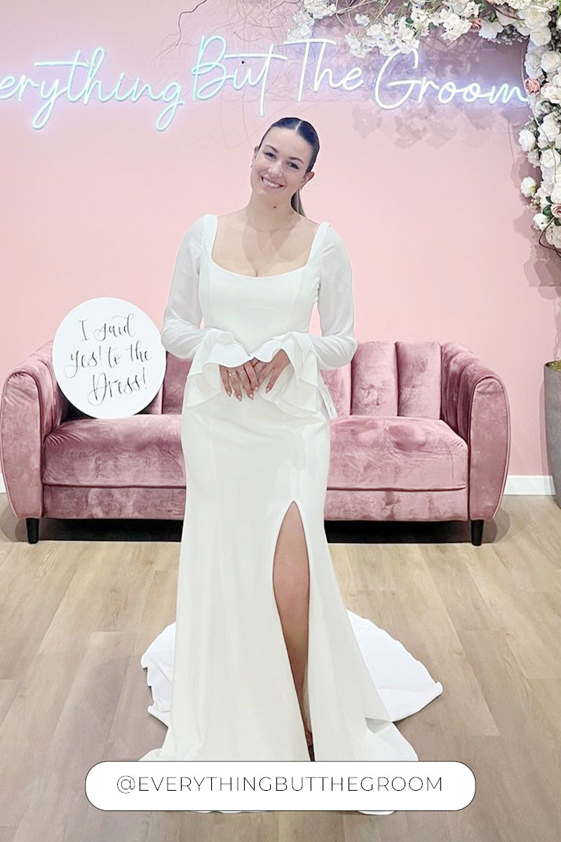 Alyssa da Everything But The Groom Bridal Boutique, condiviso su Instagram