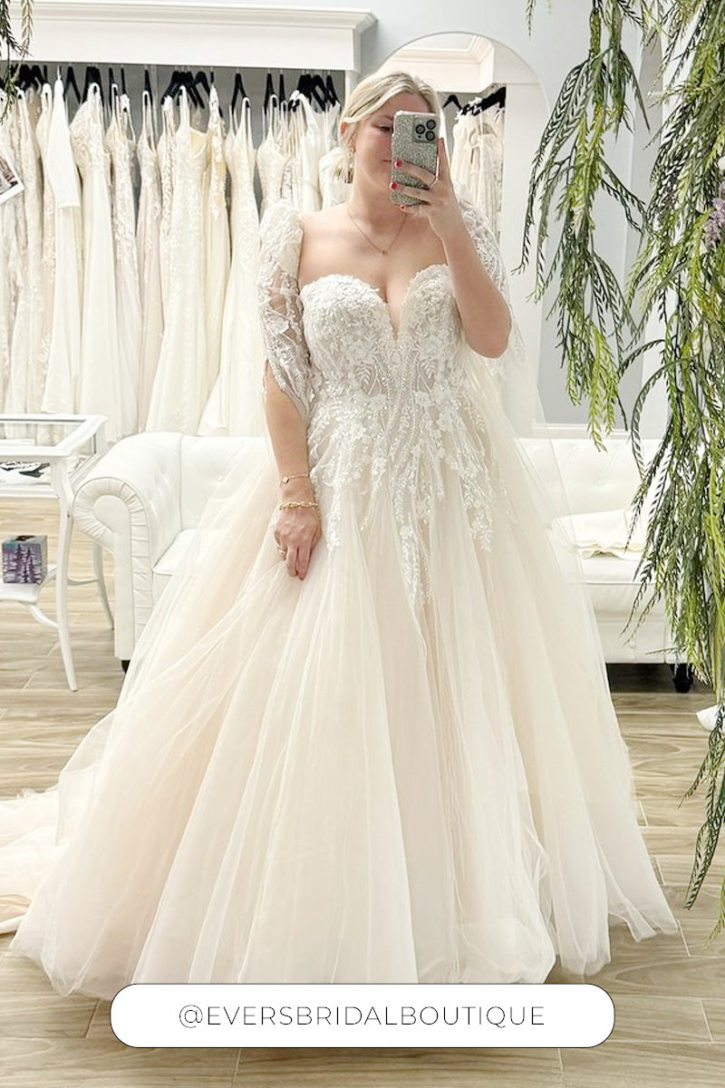 Palmer bei Vow & Veil Bridal, geteilt auf Instagram