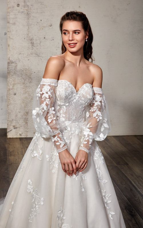 Fiorella-SL (DR2434SL) — Eddy K Detachable Sleeve