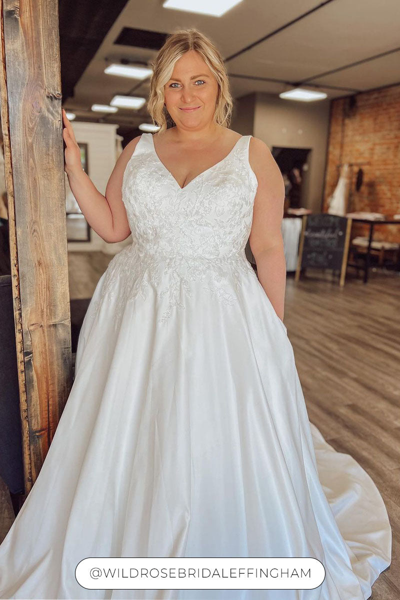 Liz at Wild Rose Bridal | Terre Haute, shared on Instagram