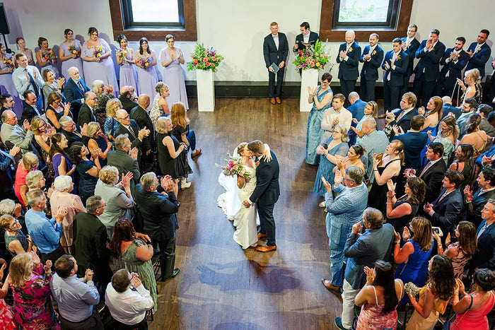 Real Bride Shelby's Elegant Nashville Wedding in the JENNIFER Gown | Eddy K Bride