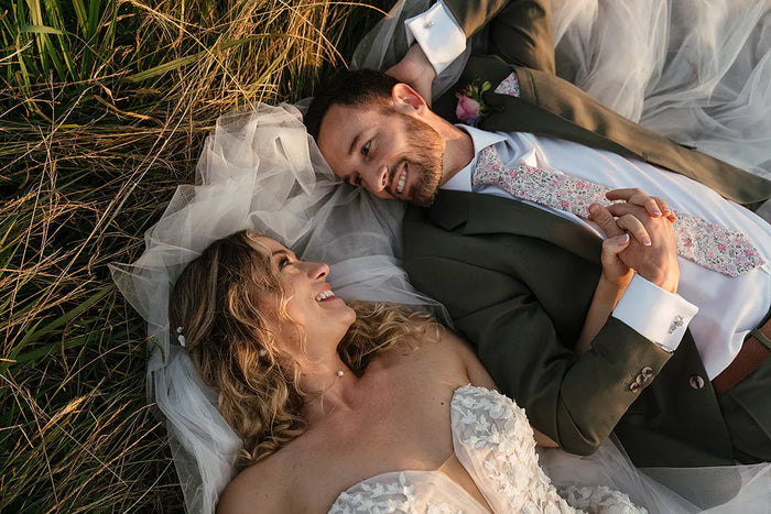 Real Bride Nikki's Elegant Estate Wedding in South Africa in the CALINDA Gown | Eddy K Bride
