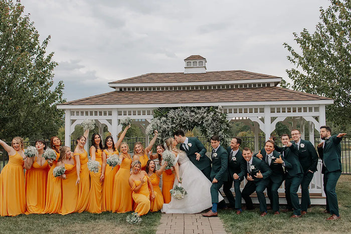 Real Bride Megan's Fairytale Pennsylvania Wedding in the ANAIS Gown | Eddy K Bride