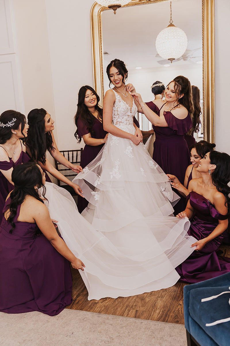 Eddy K Bride Veronica in Italia style Hollace