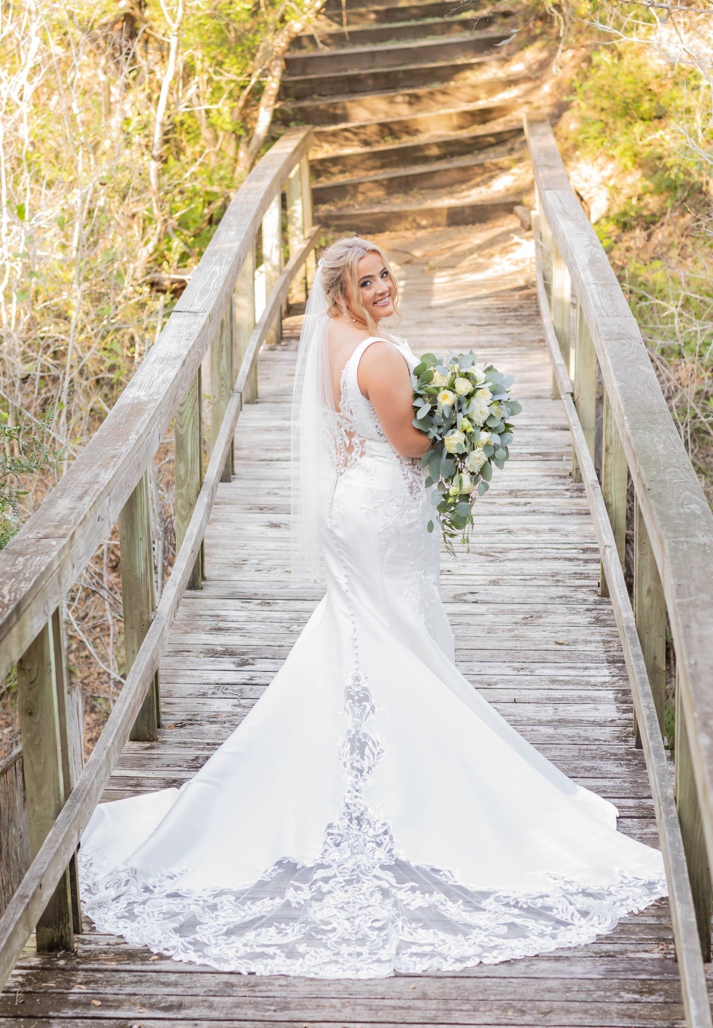 Eddy K Bride McKenzie in Dreams style Patrizia