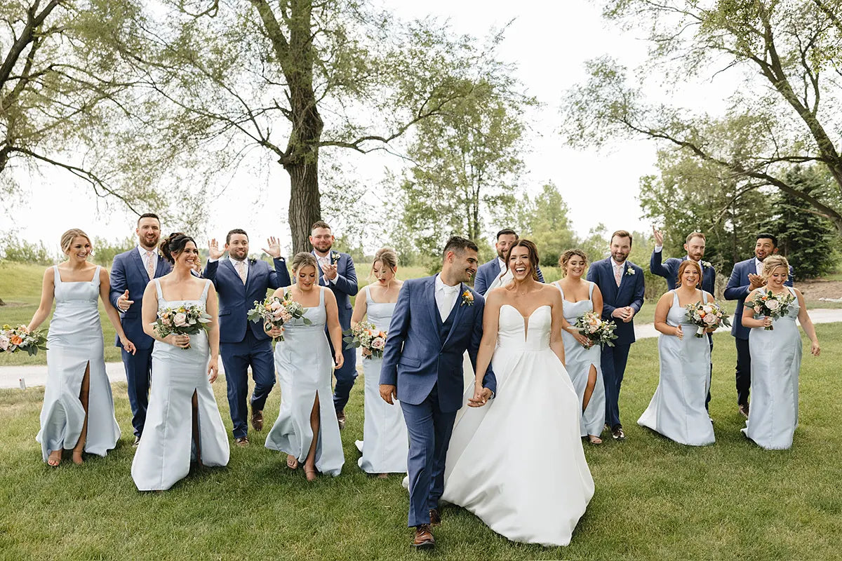 Eddy K Bride Abbey in Italia style Olive & Sky style Lennox