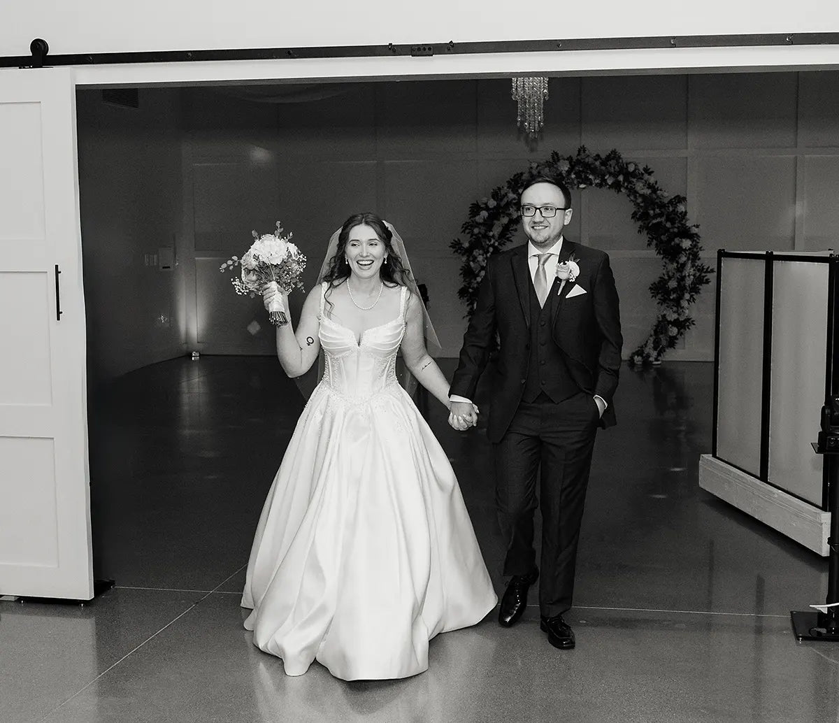 Real Bride Madeline's Romantic Ohio Wedding in the RAINA Gown | Eddy K Bride