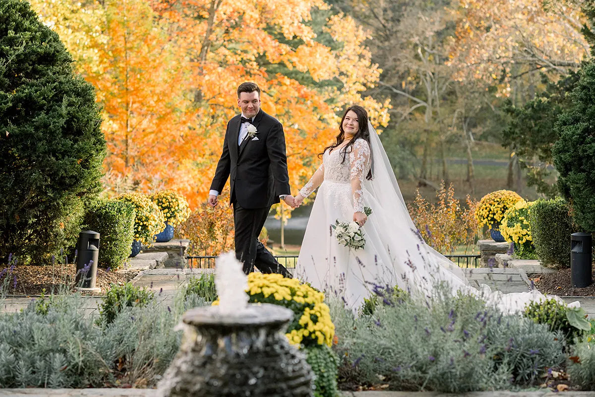 Real Bride Alexa's Traditional Church Wedding in the IRELAND Gown | Eddy K Bride