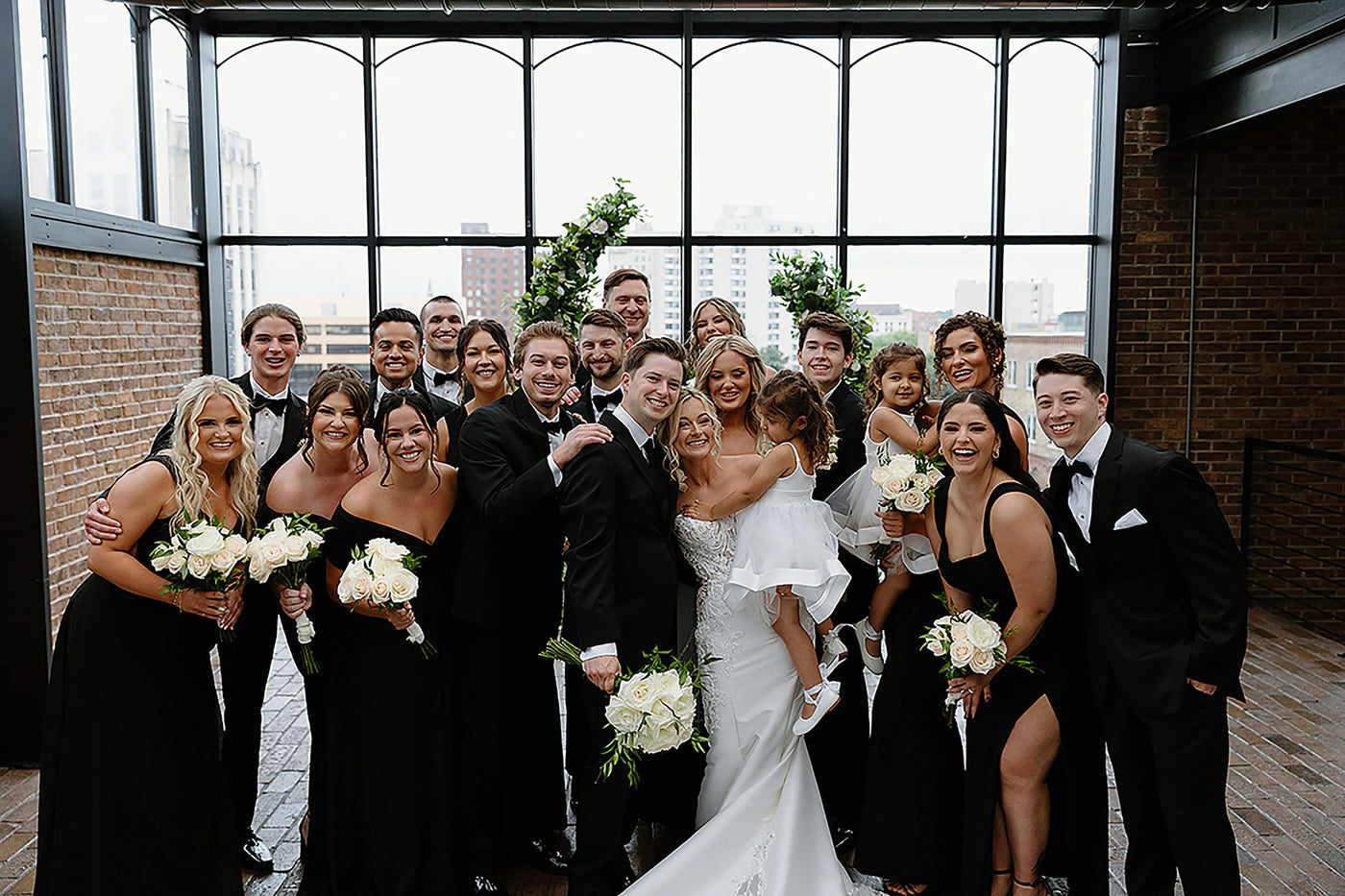 Eddy K Bride Alyssa in Milano Couture style Greta