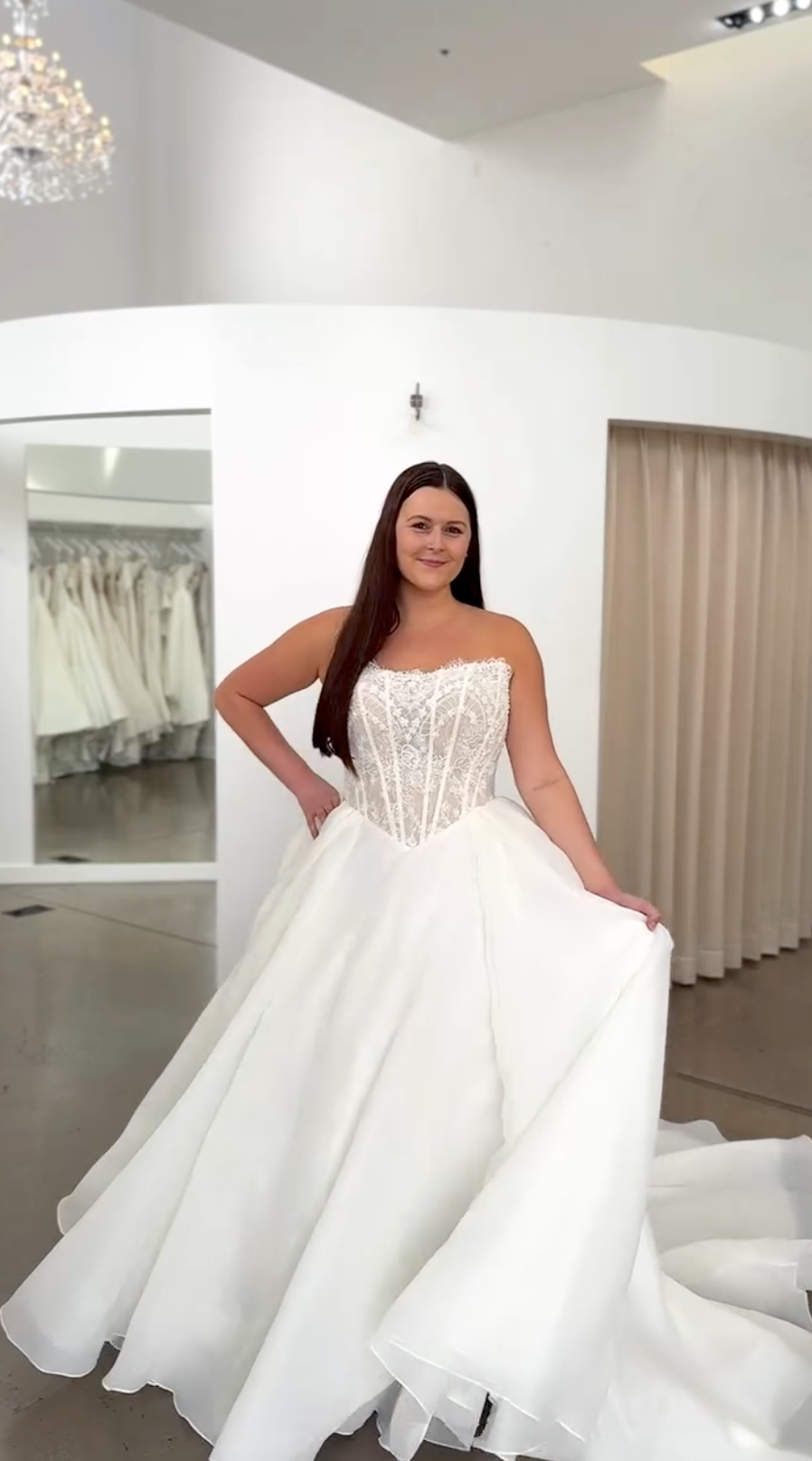 Sophia at Schaffer's Bridal - AZ, shared on Instagram