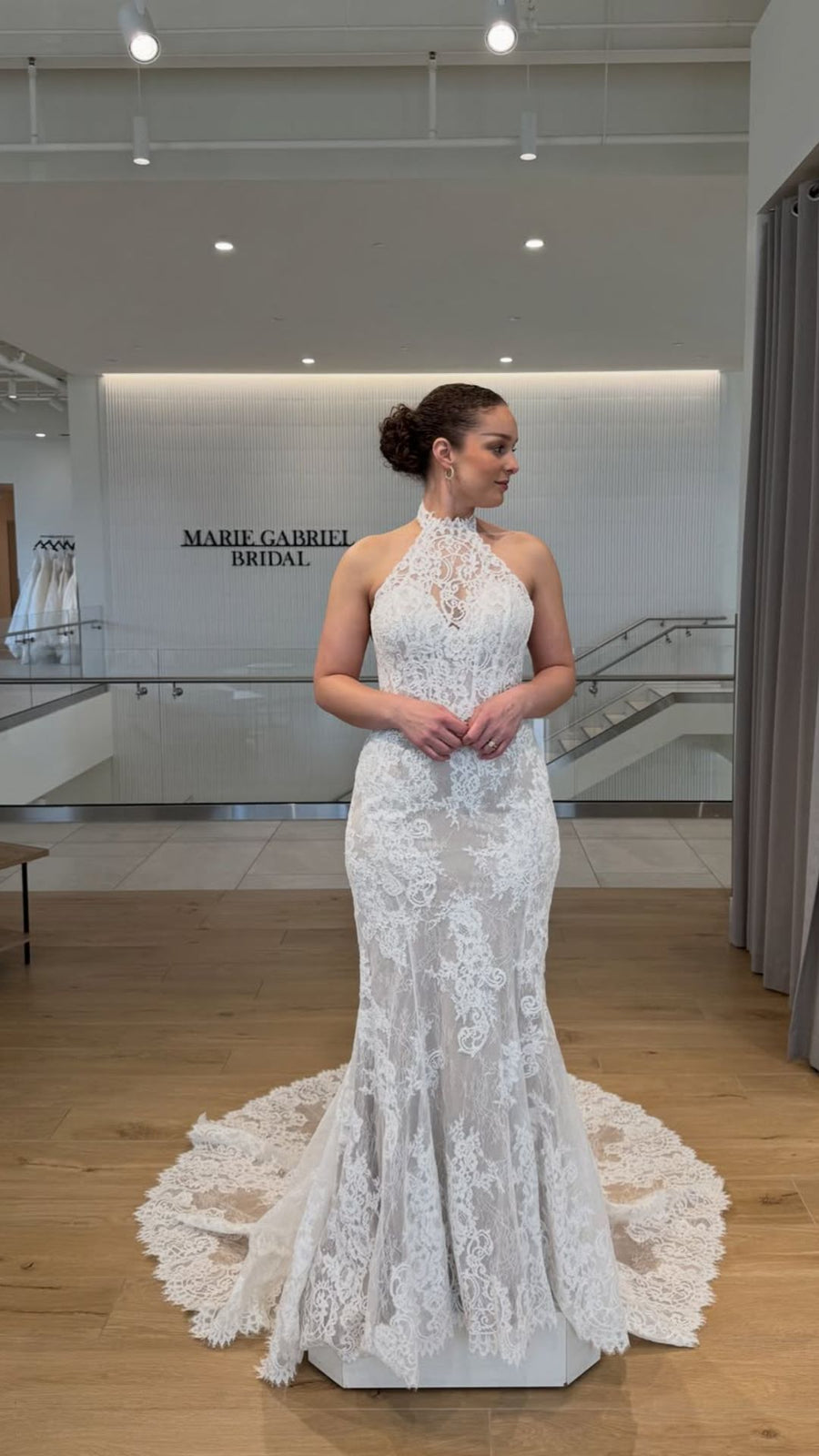 Pascale da Marie Gabriel Couture Bridal, condiviso su Instagram