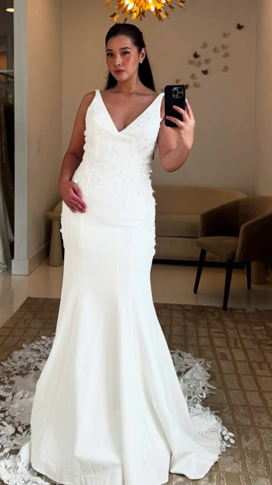 Domina at One Bridal, shared on Instagram