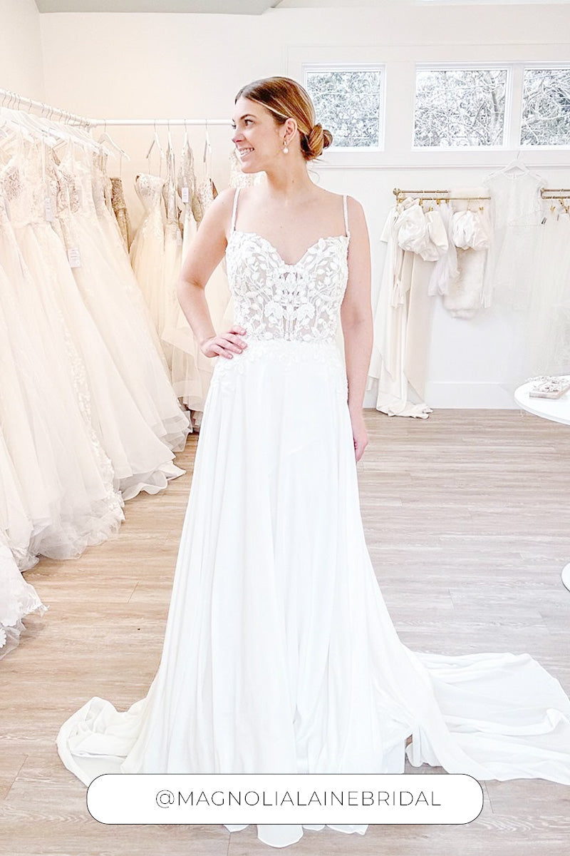 Bethany da Magnolia Laine Bridal NC, condiviso su Instagram