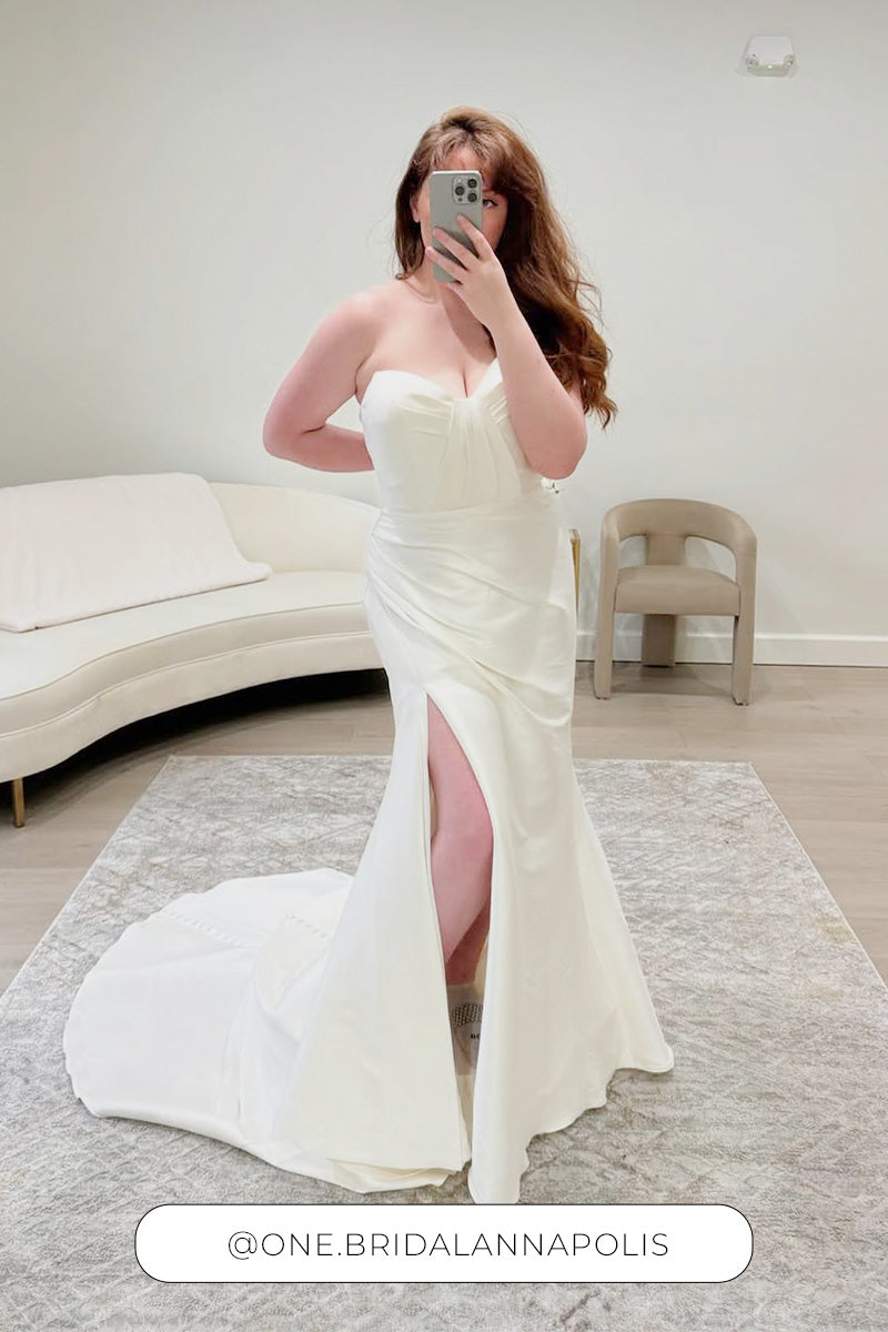 Ginger at One Bridal Annapolis, shared on Instagram