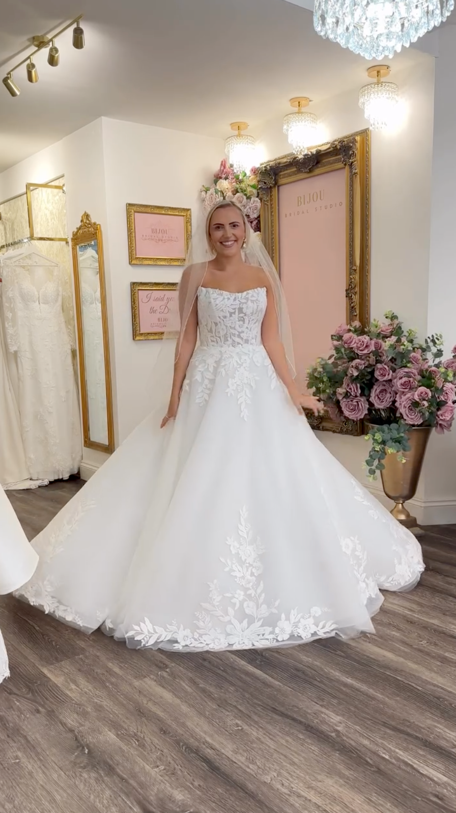Meadow at Bijou Bridal Studio, shared on Instagram