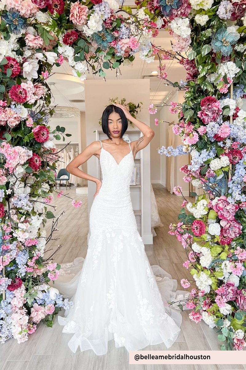 Demi da Belle Âme Bridal, condiviso su Instagram