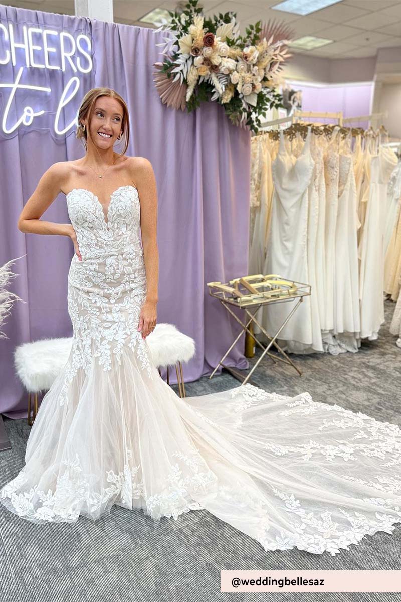 Nicolina da Wedding Belles Bridal Boutique AZ, condiviso su Instagram