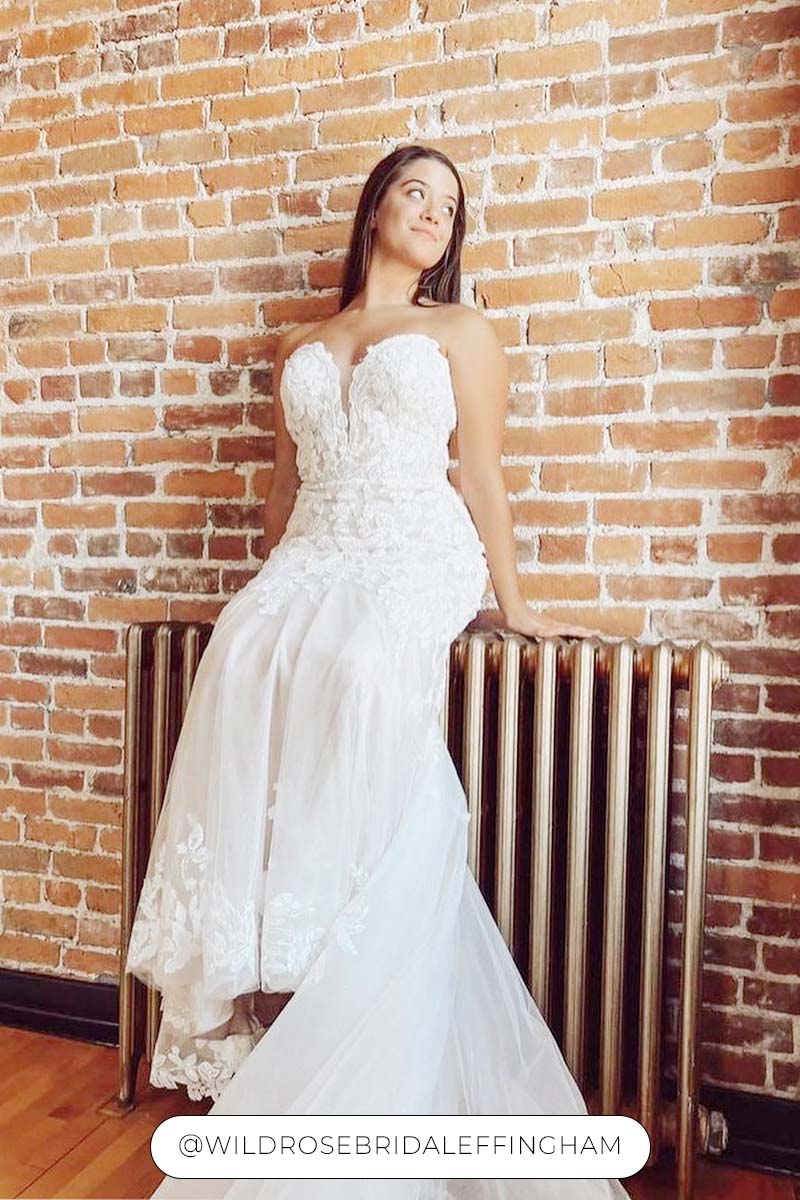 Nicolina da Wild Rose Bridal | Effingham, condiviso su Instagram