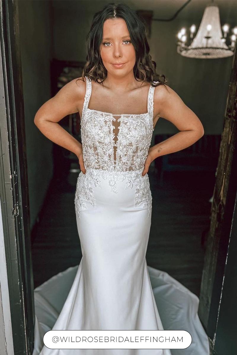 Emilia da Wild Rose Bridal | Effingham, condiviso su Instagram