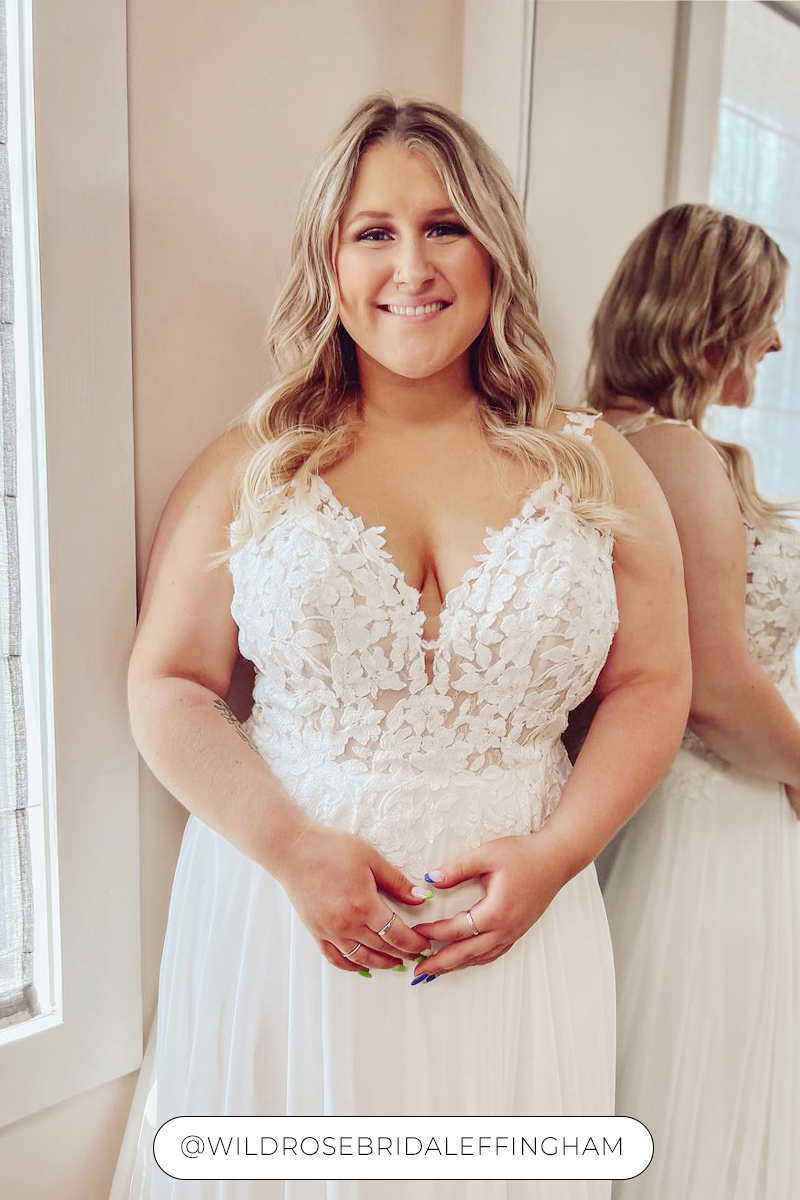 Audrey da Wild Rose Bridal | Effingham, condiviso su Instagram