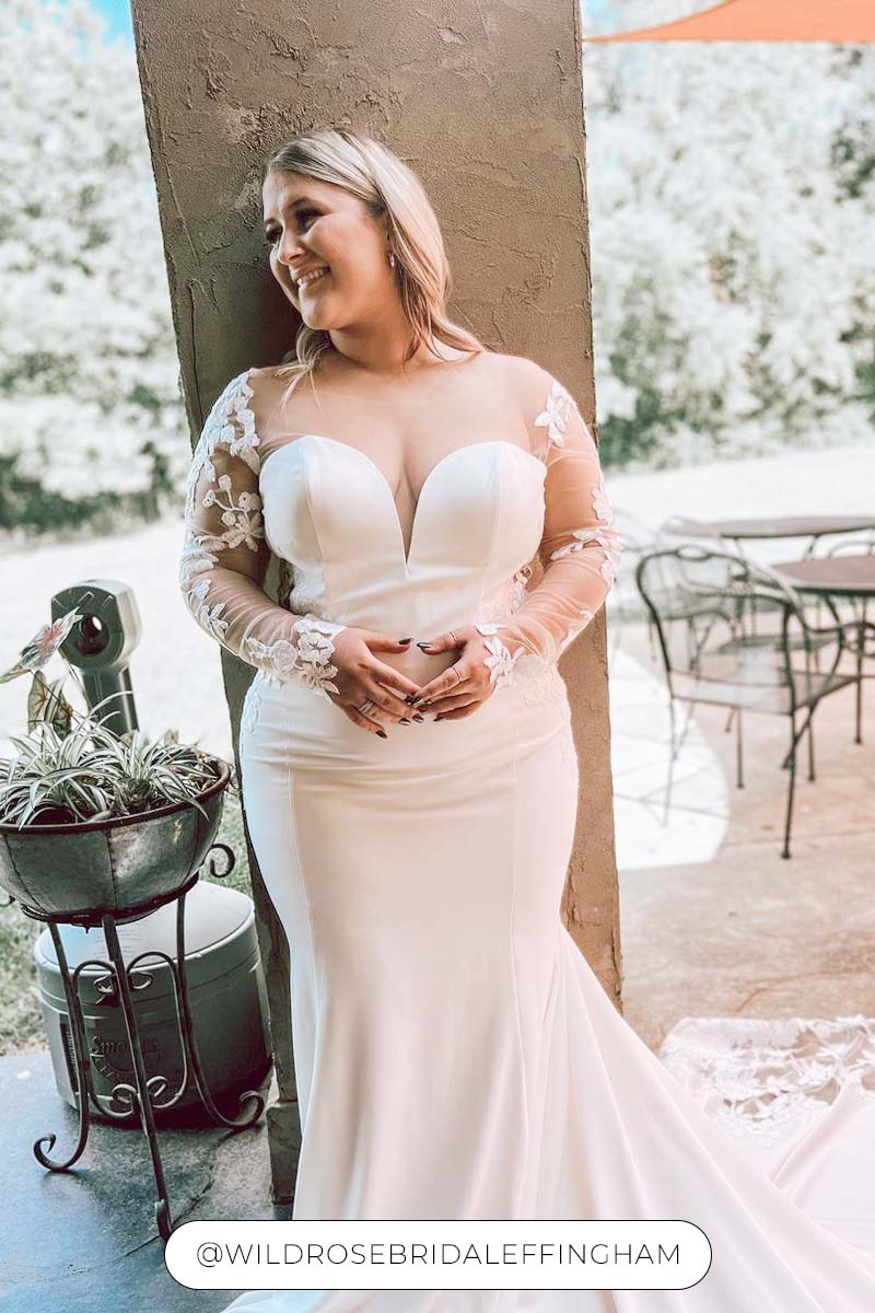 Ashley da Wild Rose Bridal | Effingham, condiviso su Instagram
