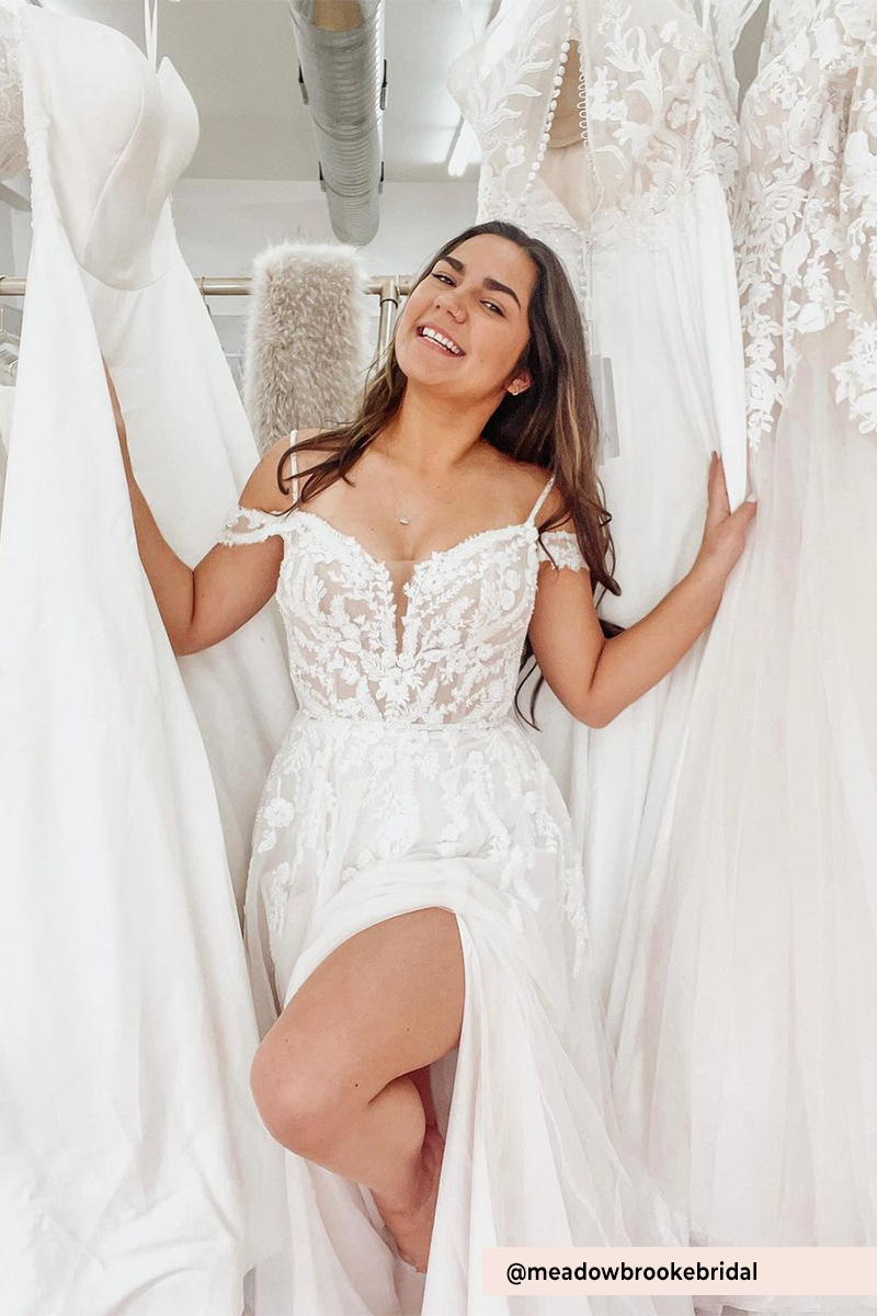 Natalie da Meadowbrooke Bridal, condiviso su Instagram