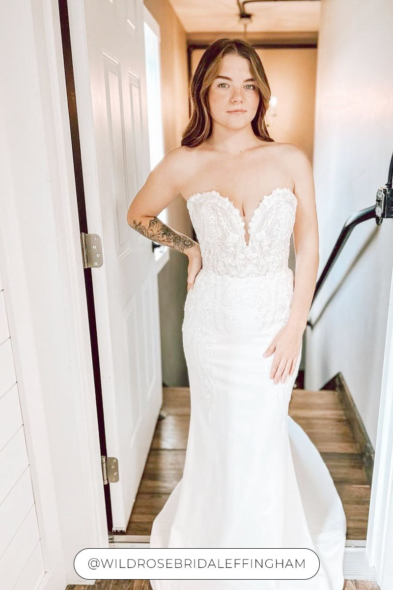 Brooklyn da Wild Rose Bridal | Effingham, condiviso su Instagram