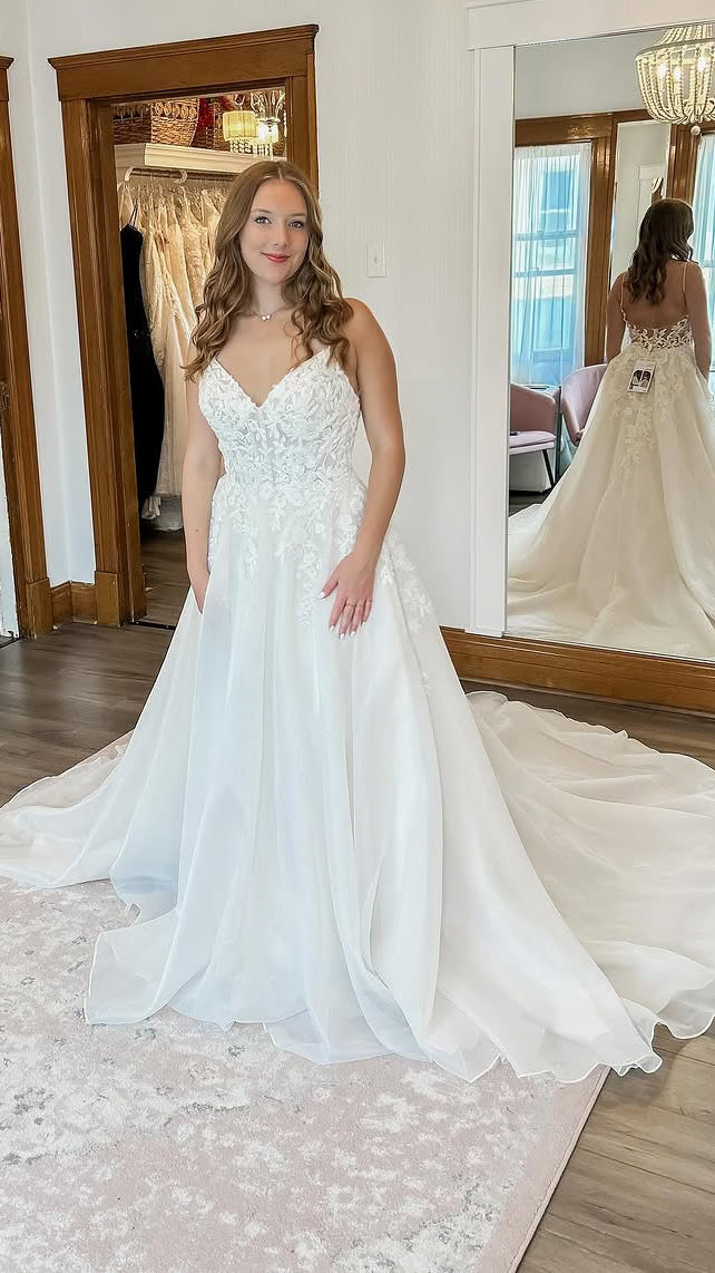 Ariel at Wild Rose Wedding Boutique, shared on Instagram
