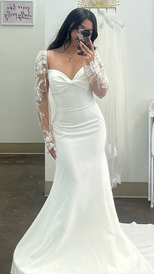 Ivy at Bliss Bridal Boutique, shared on Instagram