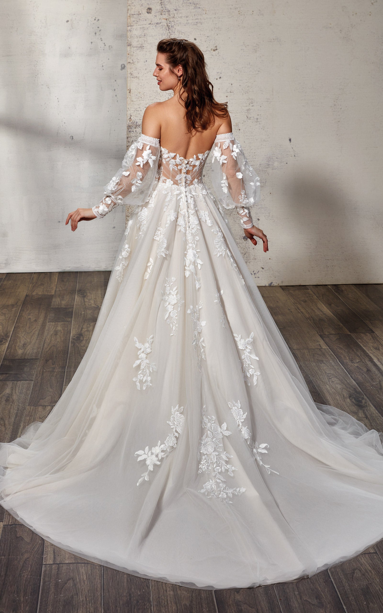 Fiorella-SL (DR2434SL) — Eddy K Detachable Sleeve