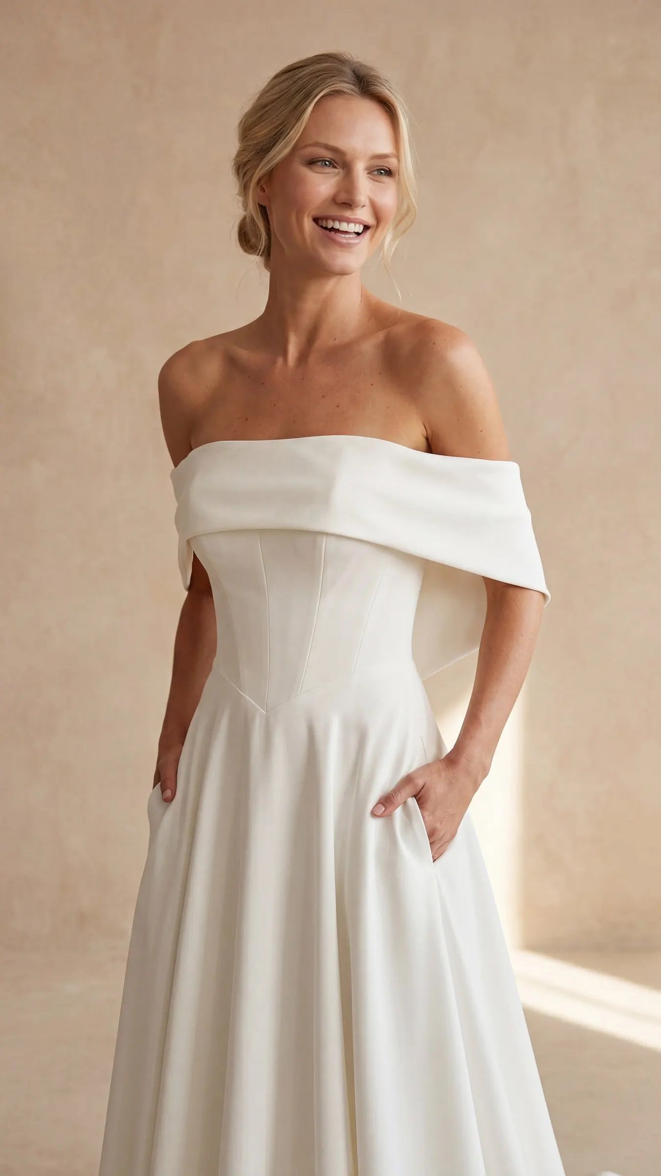 Mikayla-DT (EK1965DT) — Eddy K Detachable Sleeve