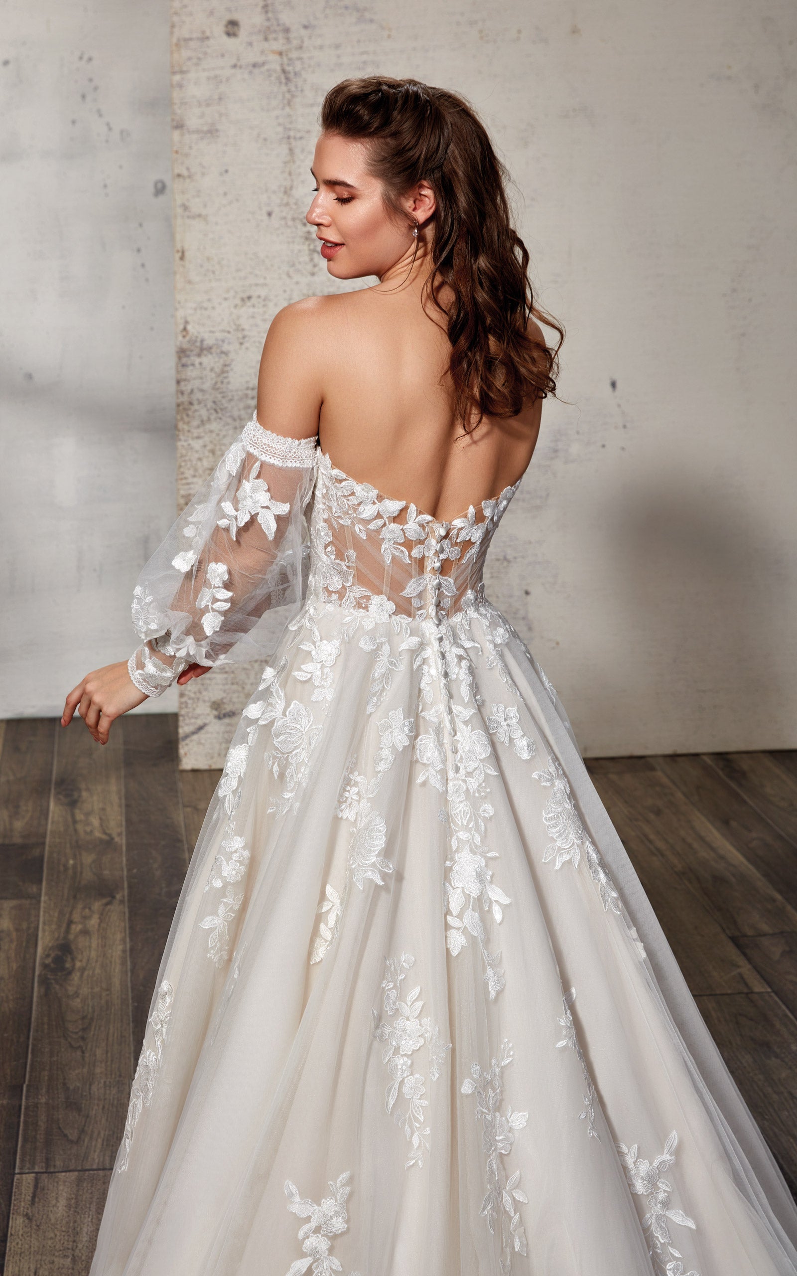 Fiorella-SL (DR2434SL) — Eddy K Detachable Sleeve